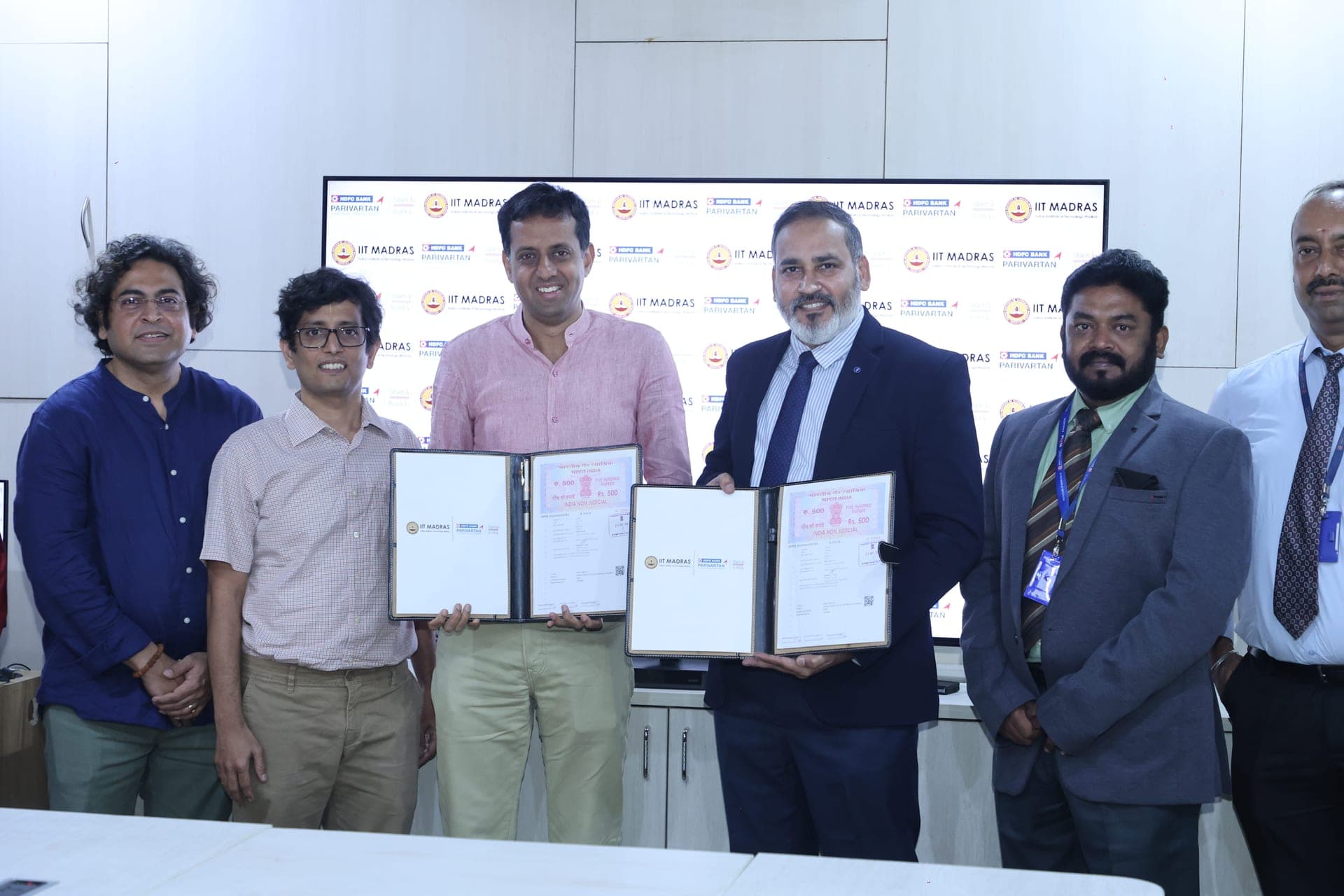 HDFC MoU Exchange Ceremony