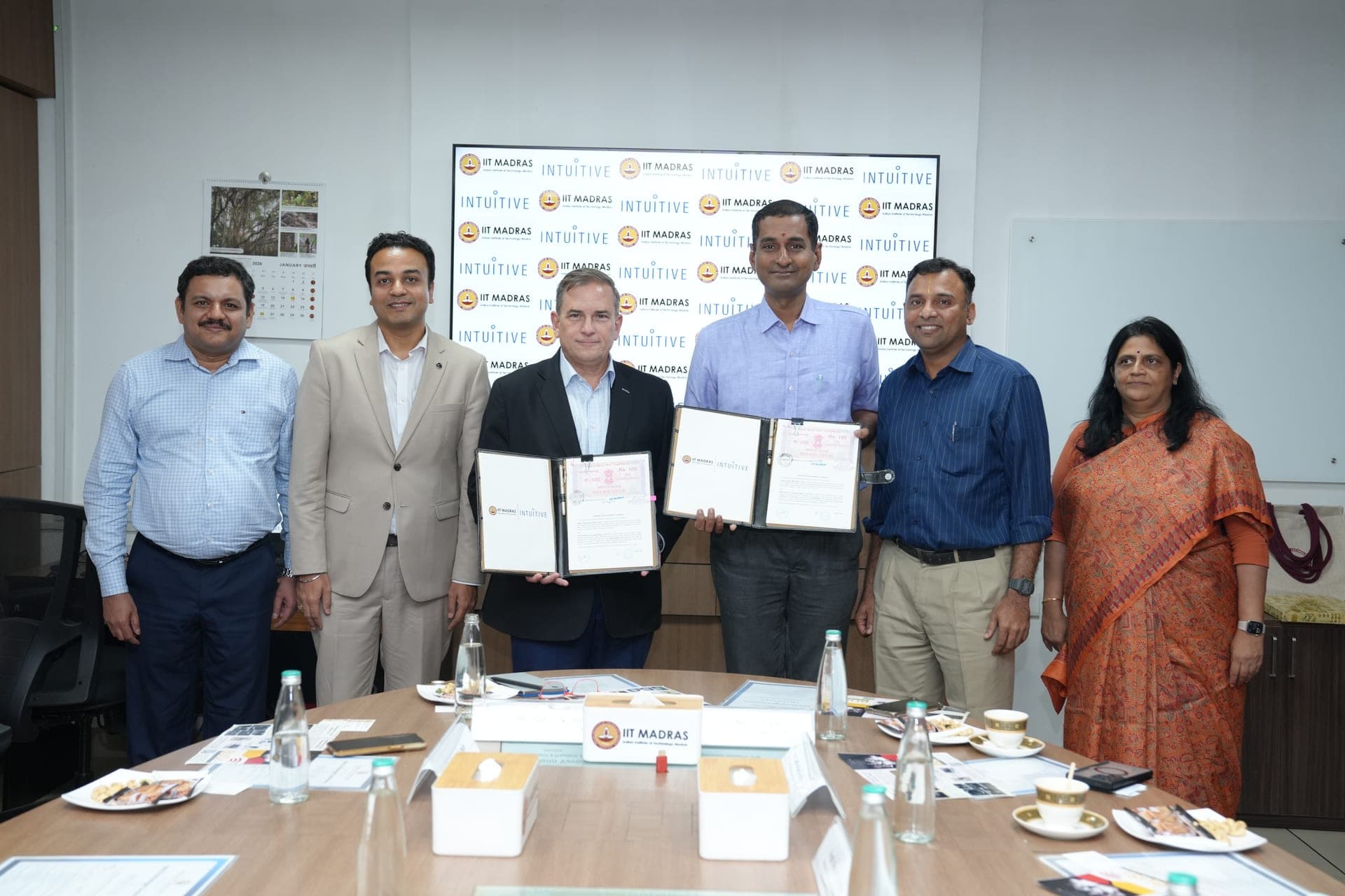 MoU Exchange Ceremony with Intuitive Surgical India