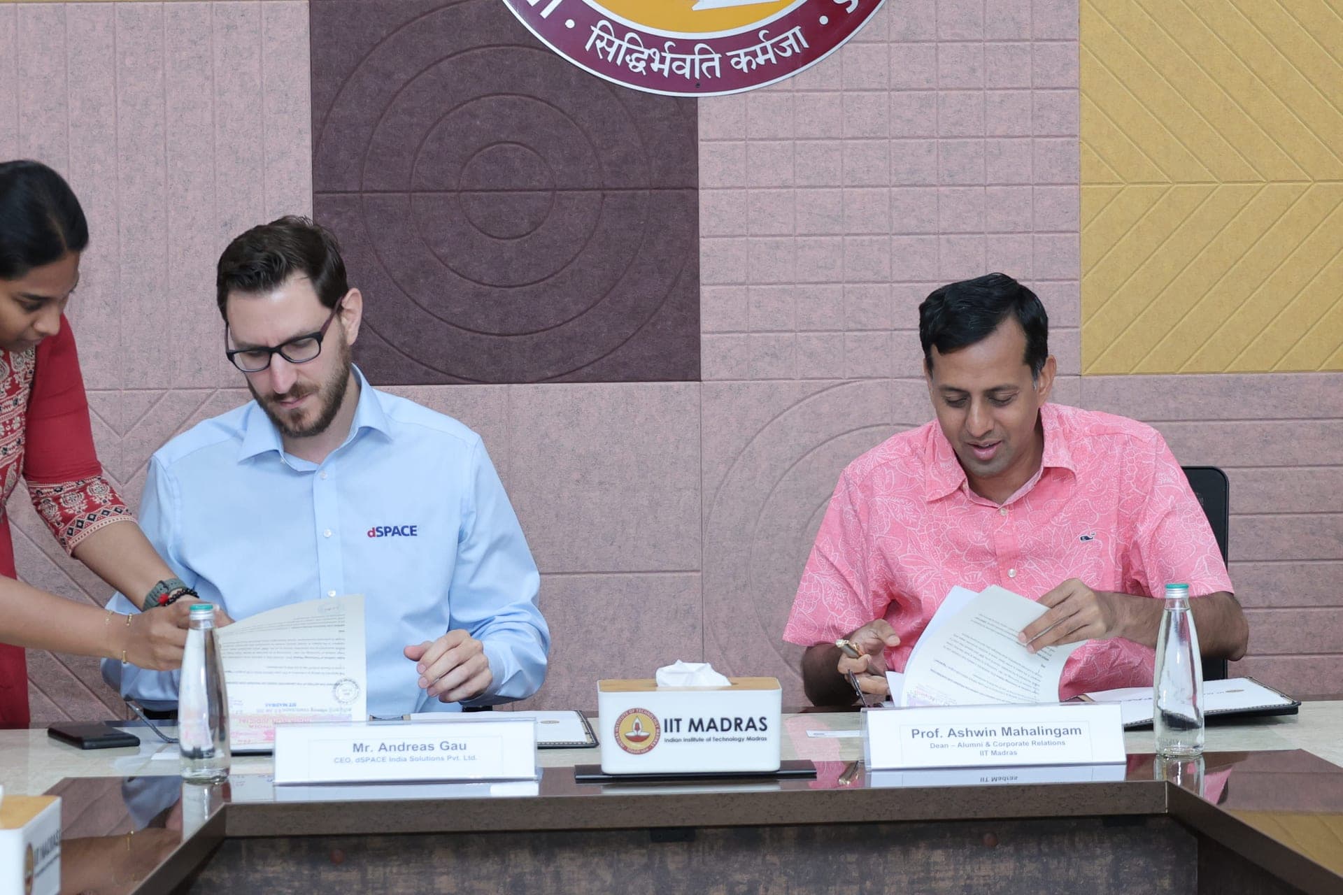 MoU Signing Ceremony with dSPACE India