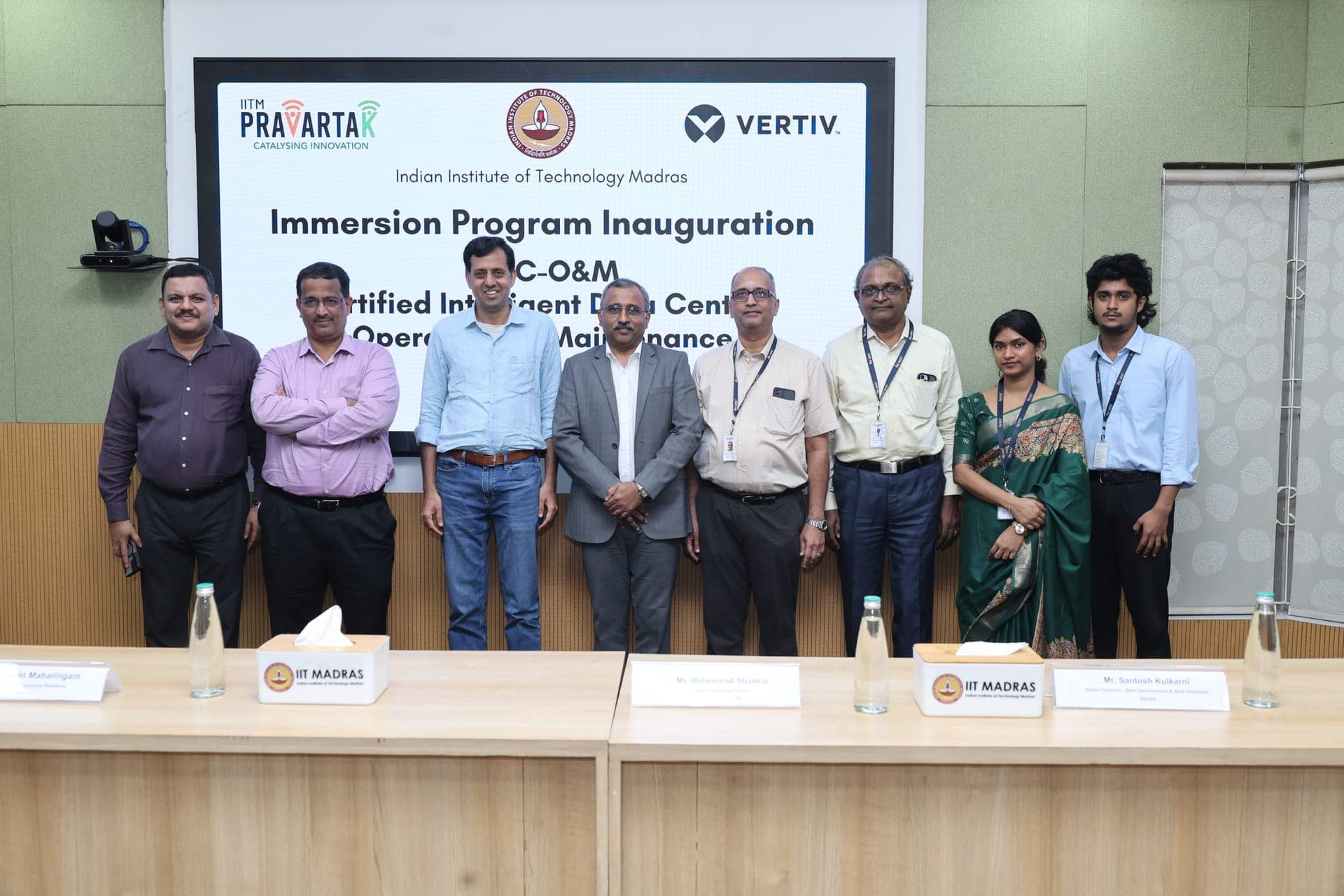 Vertiv Immersion Program Inauguration - CIDC-O&M