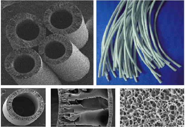 Low cost facile route for synthesis of hydrophobic metal organic frameworks (MOFs) and application in abatement of forever chemical from municipal wastewater using tuned hollow fiber membranes