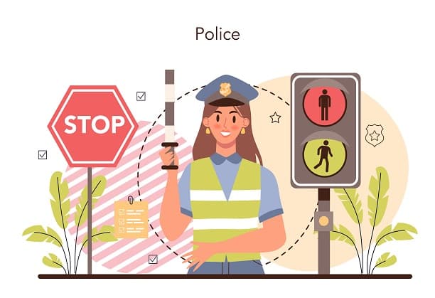 Developing a traffic monitoring tool to help traffic police identify regions of potential traffic jams and conflicts for early intervention